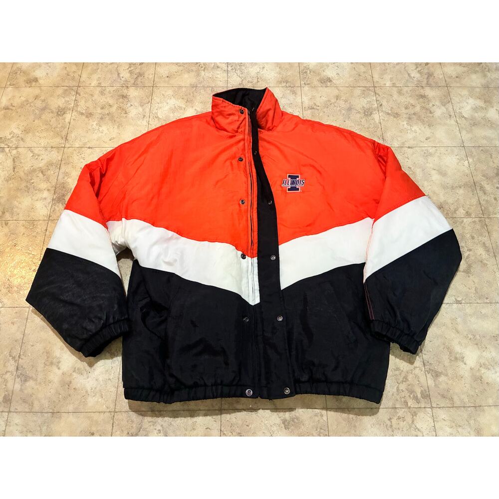 Vintage UI Holloway Nylon Jacket XL Red/White/Black